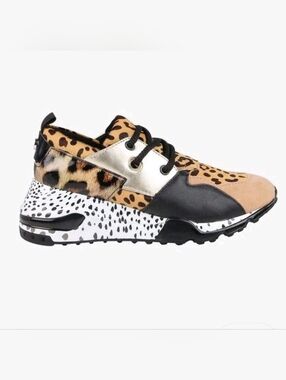 Steve Madden Cliff Animal Leopard Print Sneakers